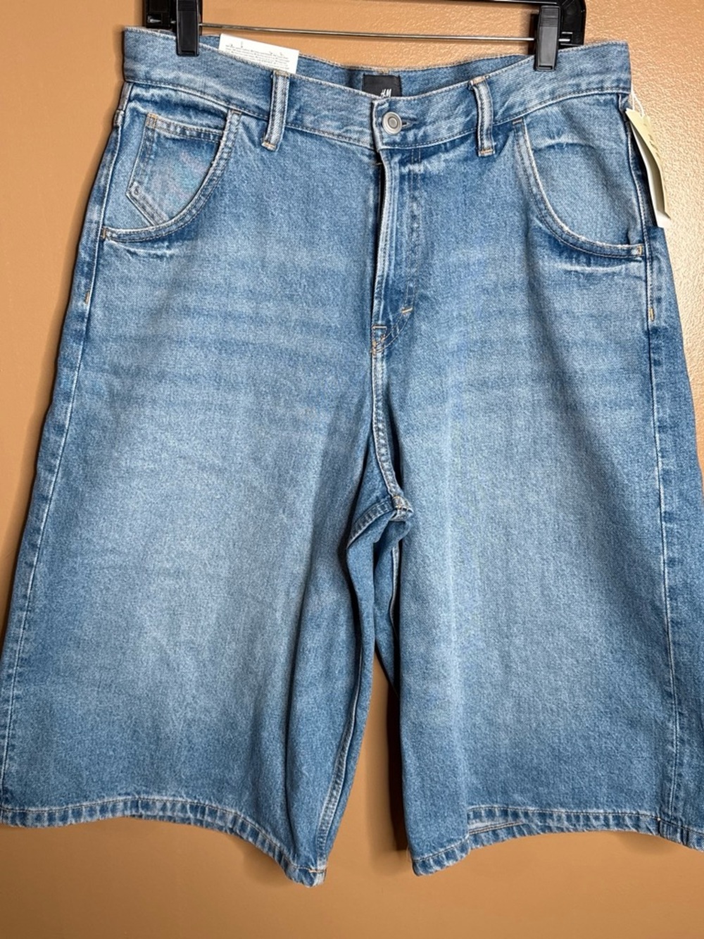 H&M Light Blue Men's Denim Jean Shorts